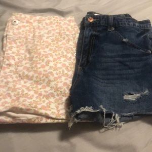 Denim Shorts Duo